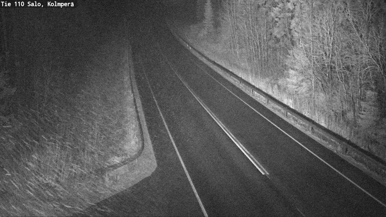 Weather Camera Image Väg 110 Salo, Kolmperä, Salo, Varsinais-Suomi