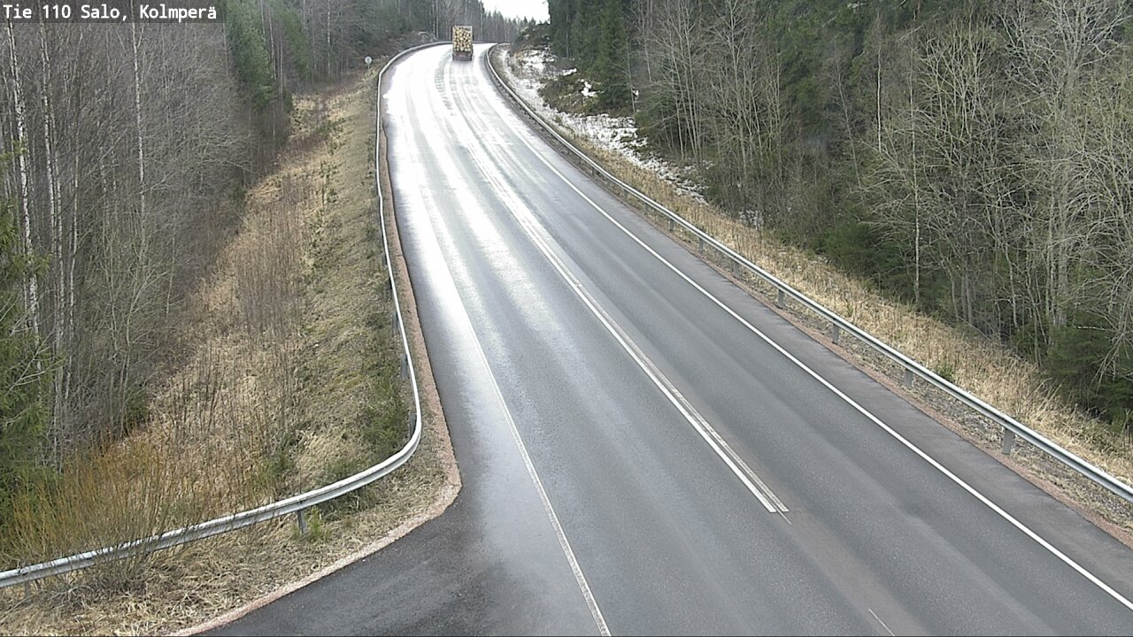 Weather Camera Image Väg 110 Salo, Kolmperä, Salo, Varsinais-Suomi