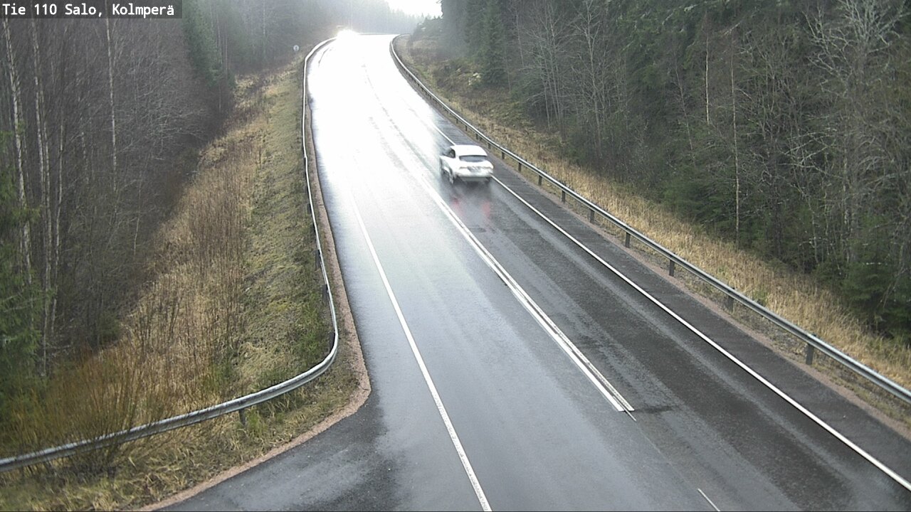 Weather Camera Image Väg 110 Salo, Kolmperä, Salo, Varsinais-Suomi