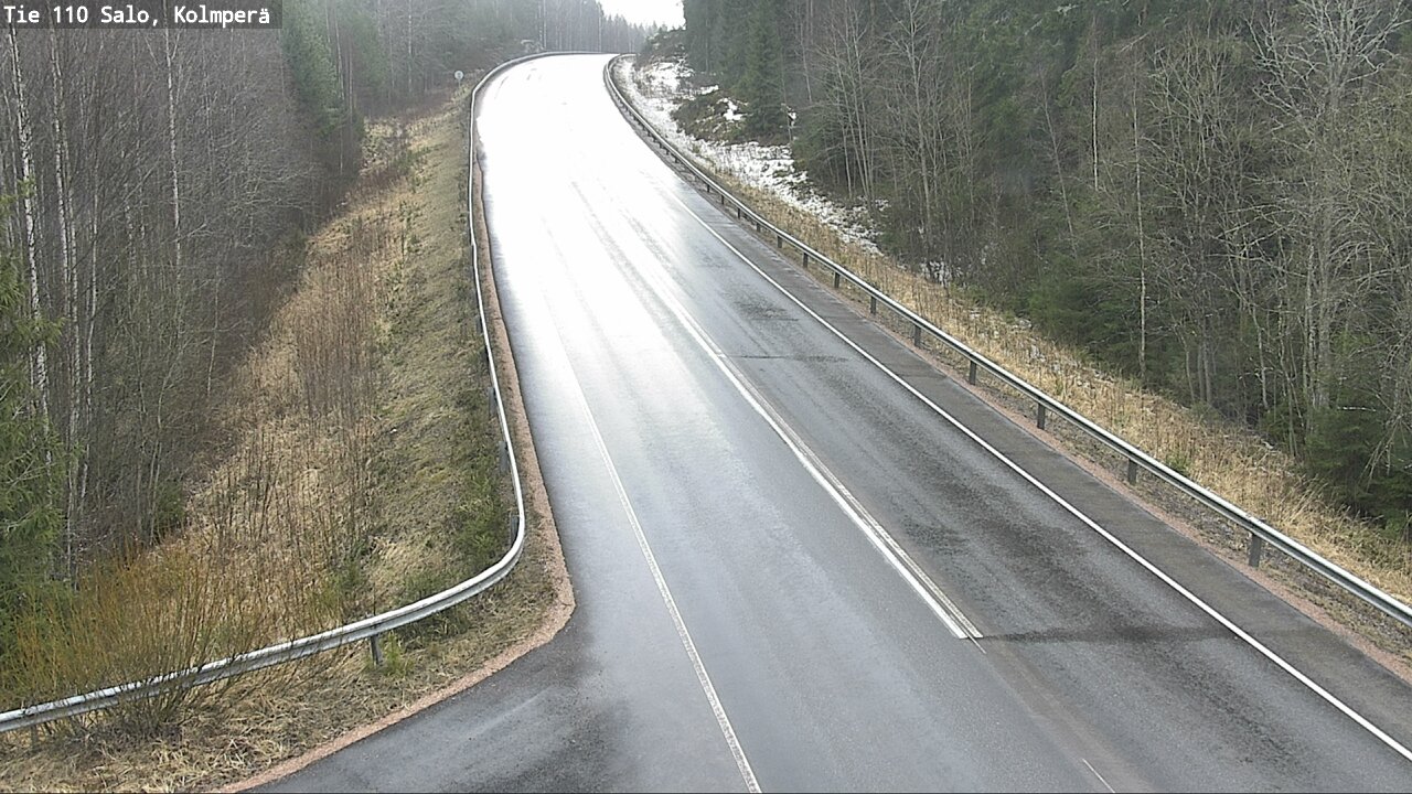 Weather Camera Image Väg 110 Salo, Kolmperä, Salo, Varsinais-Suomi
