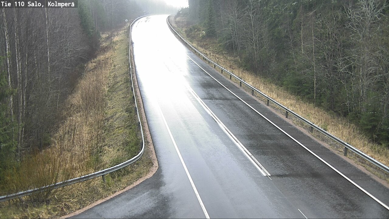 Weather Camera Image Väg 110 Salo, Kolmperä, Salo, Varsinais-Suomi