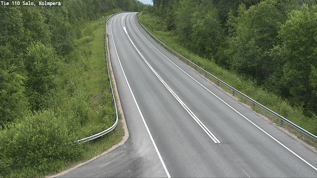 Weather Camera Image Road 110 Salo, Kolmperä, Salo, Varsinais-Suomi