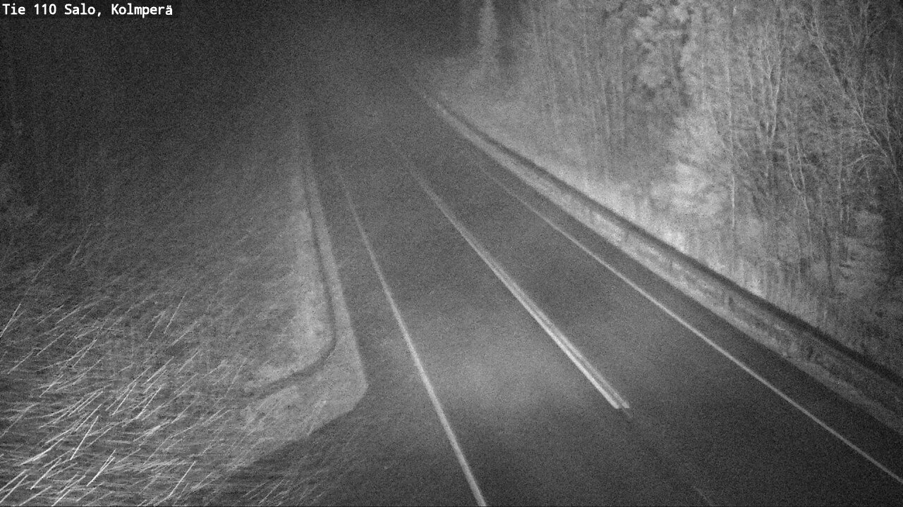 Weather Camera Image Road 110 Salo, Kolmperä, Salo, Varsinais-Suomi