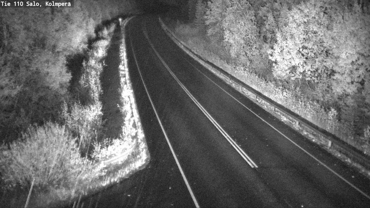 Weather Camera Image Väg 110 Salo, Kolmperä, Salo, Varsinais-Suomi