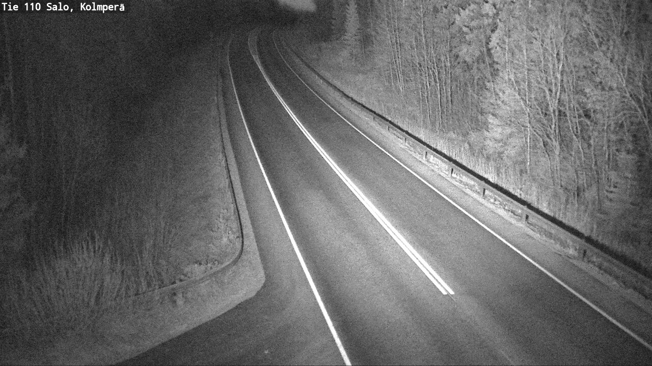 Weather Camera Image Road 110 Salo, Kolmperä, Salo, Varsinais-Suomi