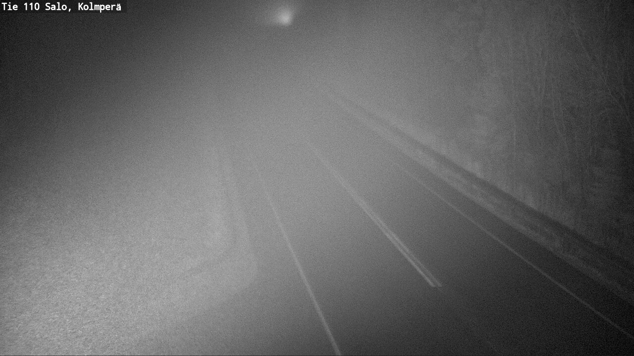 Weather Camera Image Väg 110 Salo, Kolmperä, Salo, Varsinais-Suomi