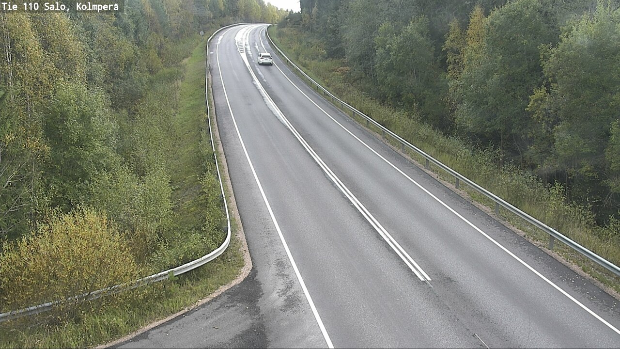 Weather Camera Image Väg 110 Salo, Kolmperä, Salo, Varsinais-Suomi