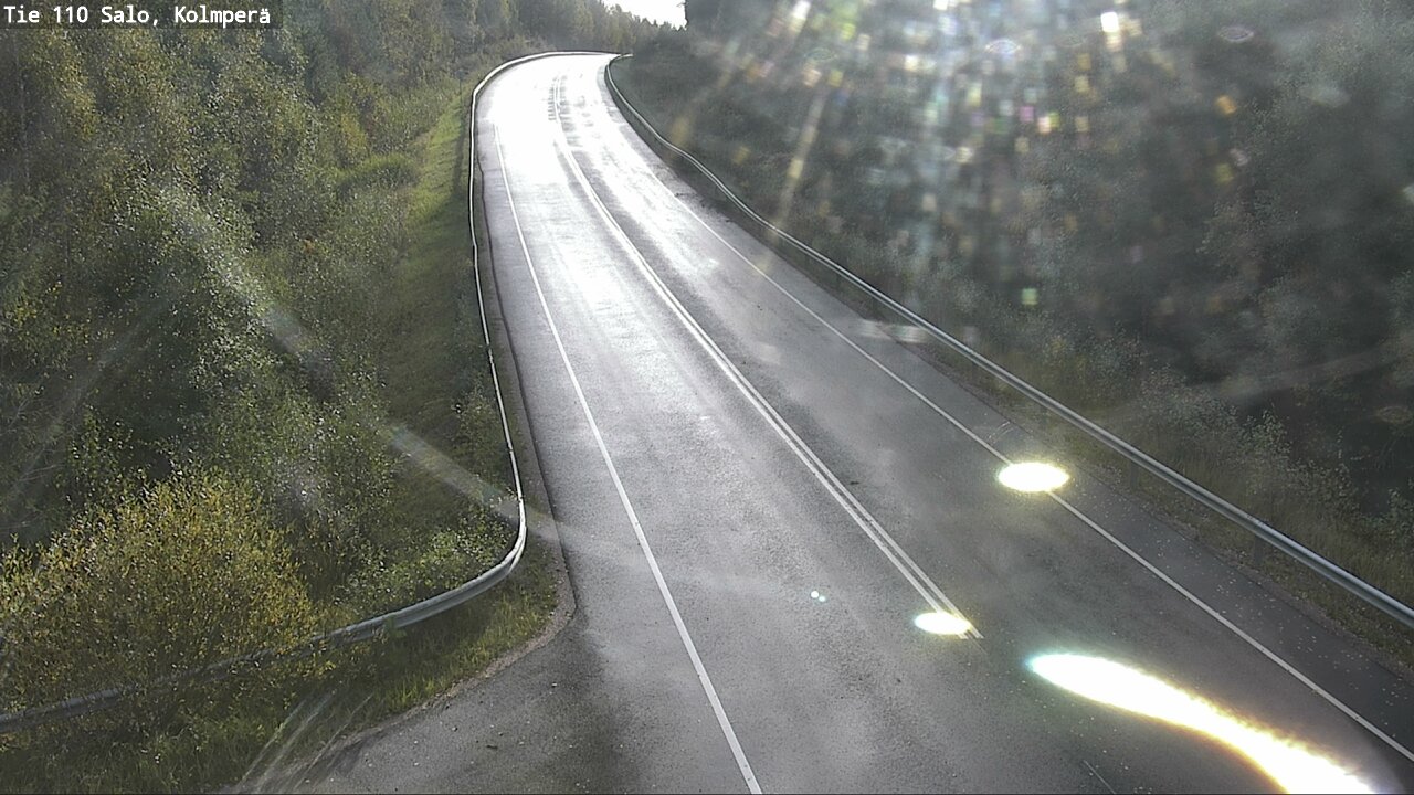 Weather Camera Image Väg 110 Salo, Kolmperä, Salo, Varsinais-Suomi