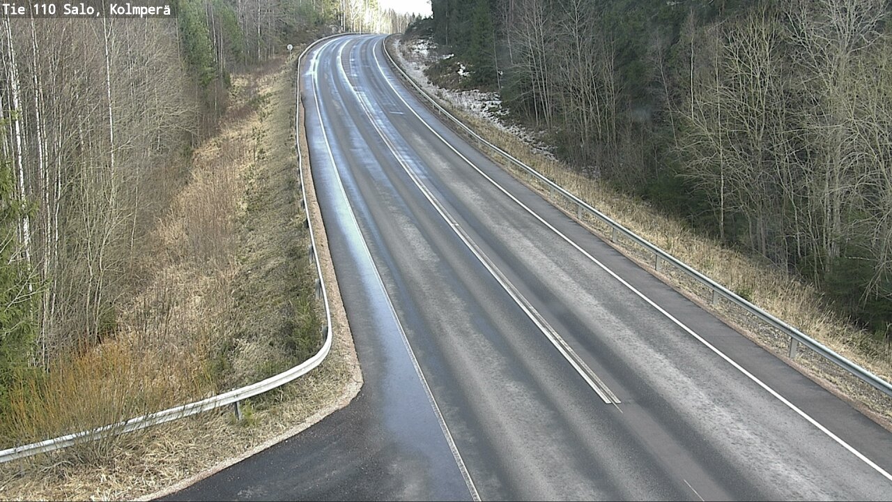 Weather Camera Image Väg 110 Salo, Kolmperä, Salo, Varsinais-Suomi