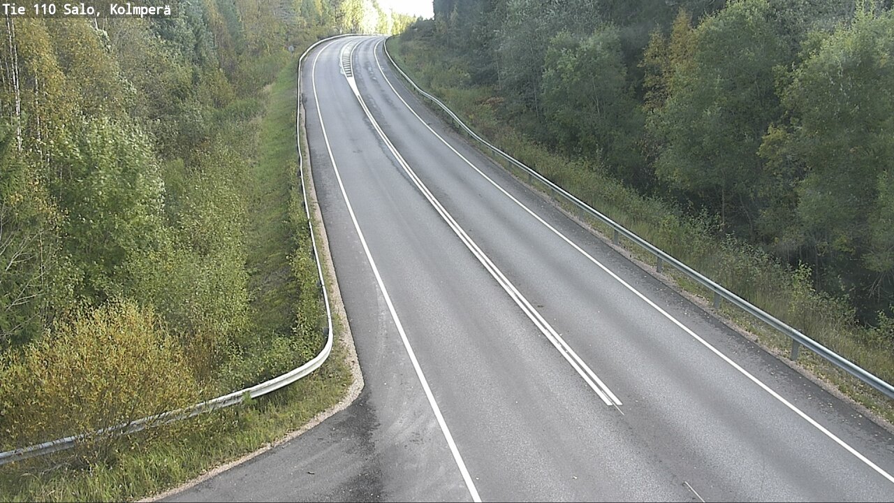 Weather Camera Image Road 110 Salo, Kolmperä, Salo, Varsinais-Suomi