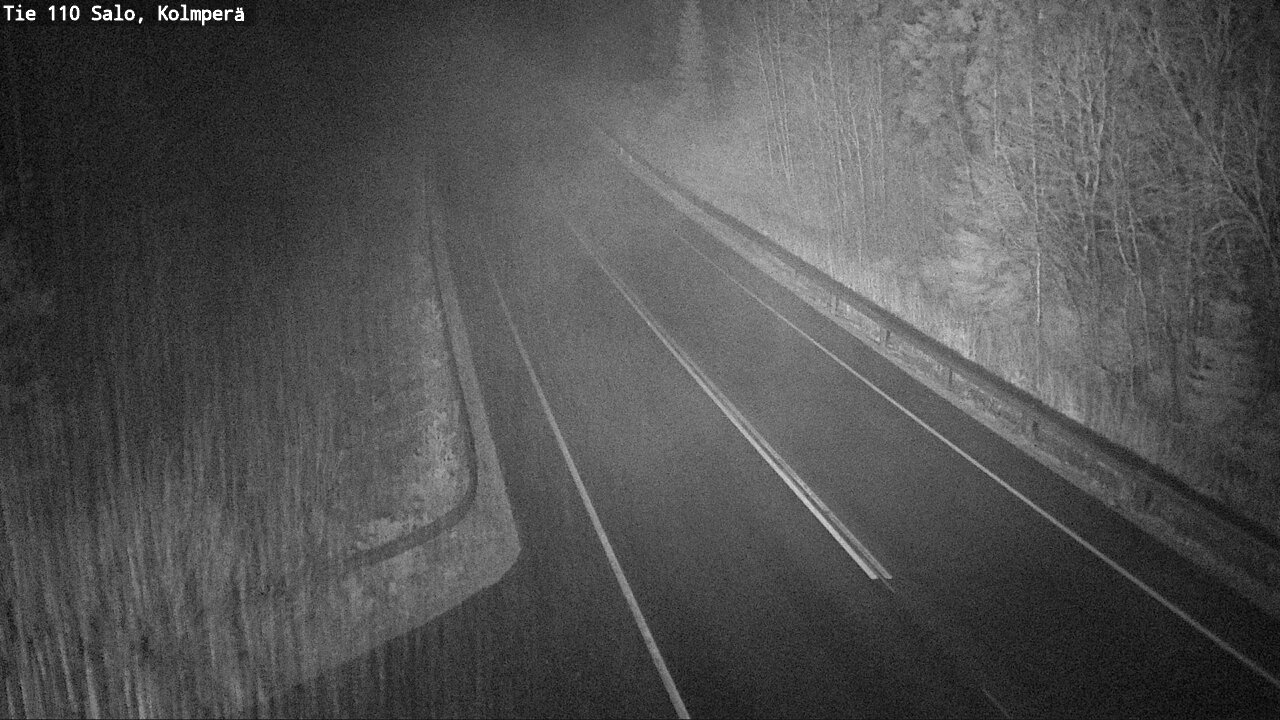 Weather Camera Image Road 110 Salo, Kolmperä, Salo, Varsinais-Suomi