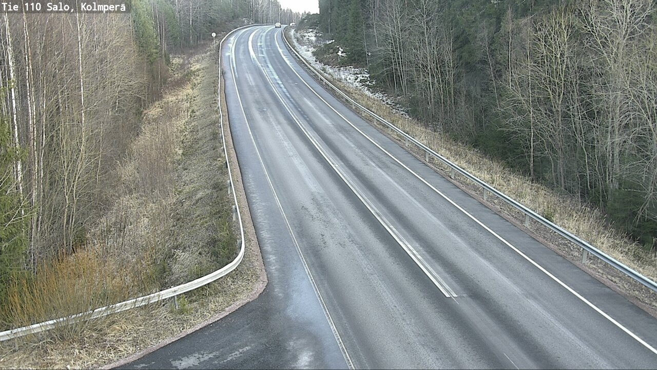 Weather Camera Image Road 110 Salo, Kolmperä, Salo, Varsinais-Suomi
