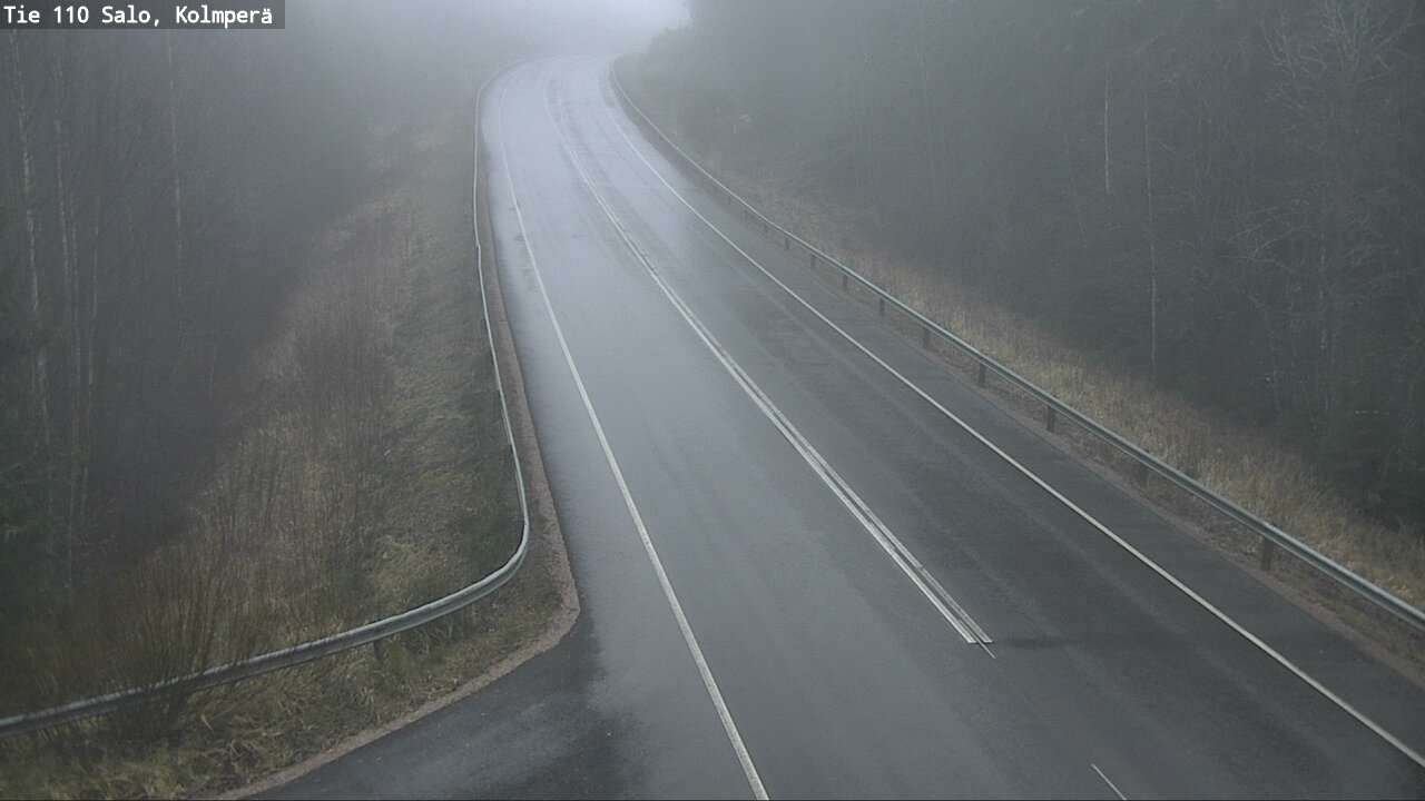 Weather Camera Image Väg 110 Salo, Kolmperä, Salo, Varsinais-Suomi