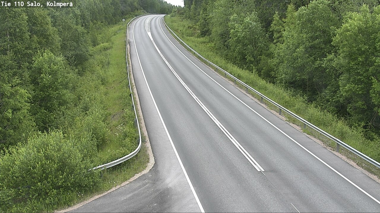 Weather Camera Image Väg 110 Salo, Kolmperä, Salo, Varsinais-Suomi