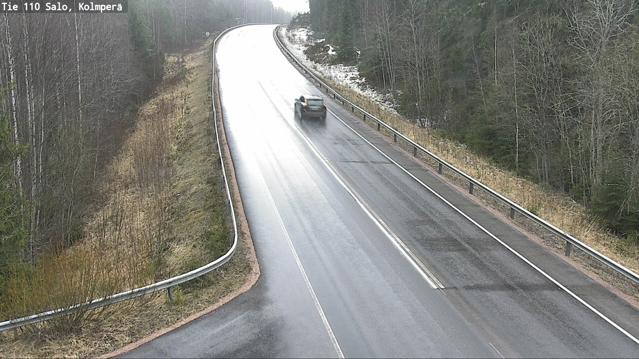 Weather Camera Image Road 110 Salo, Kolmperä, Salo, Varsinais-Suomi
