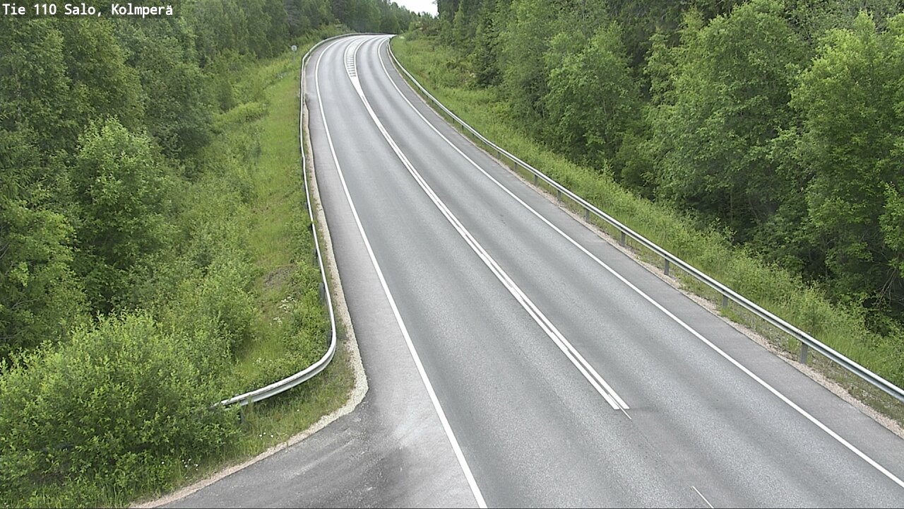 Weather Camera Image Väg 110 Salo, Kolmperä, Salo, Varsinais-Suomi
