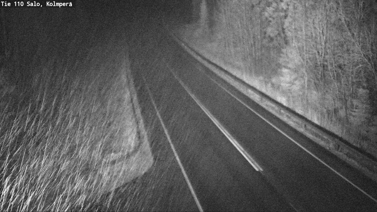 Weather Camera Image Road 110 Salo, Kolmperä, Salo, Varsinais-Suomi