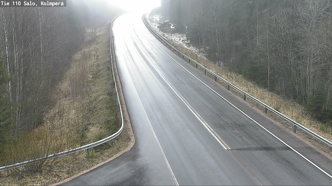 Weather Camera Image Väg 110 Salo, Kolmperä, Salo, Varsinais-Suomi