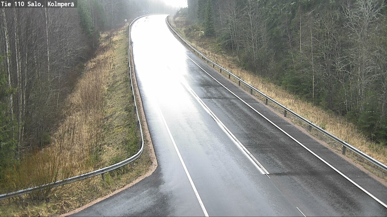 Weather Camera Image Väg 110 Salo, Kolmperä, Salo, Varsinais-Suomi