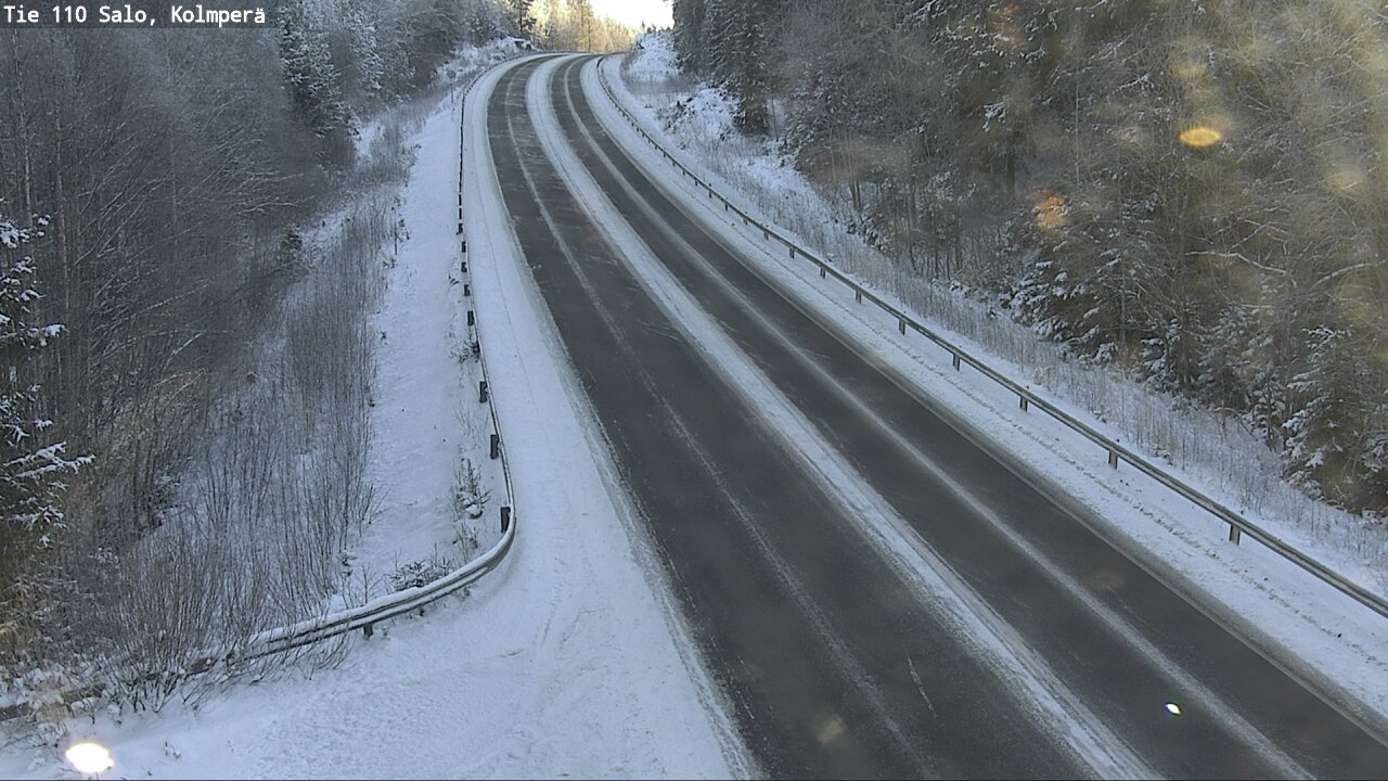 Weather Camera Image Road 110 Salo, Kolmperä, Salo, Varsinais-Suomi
