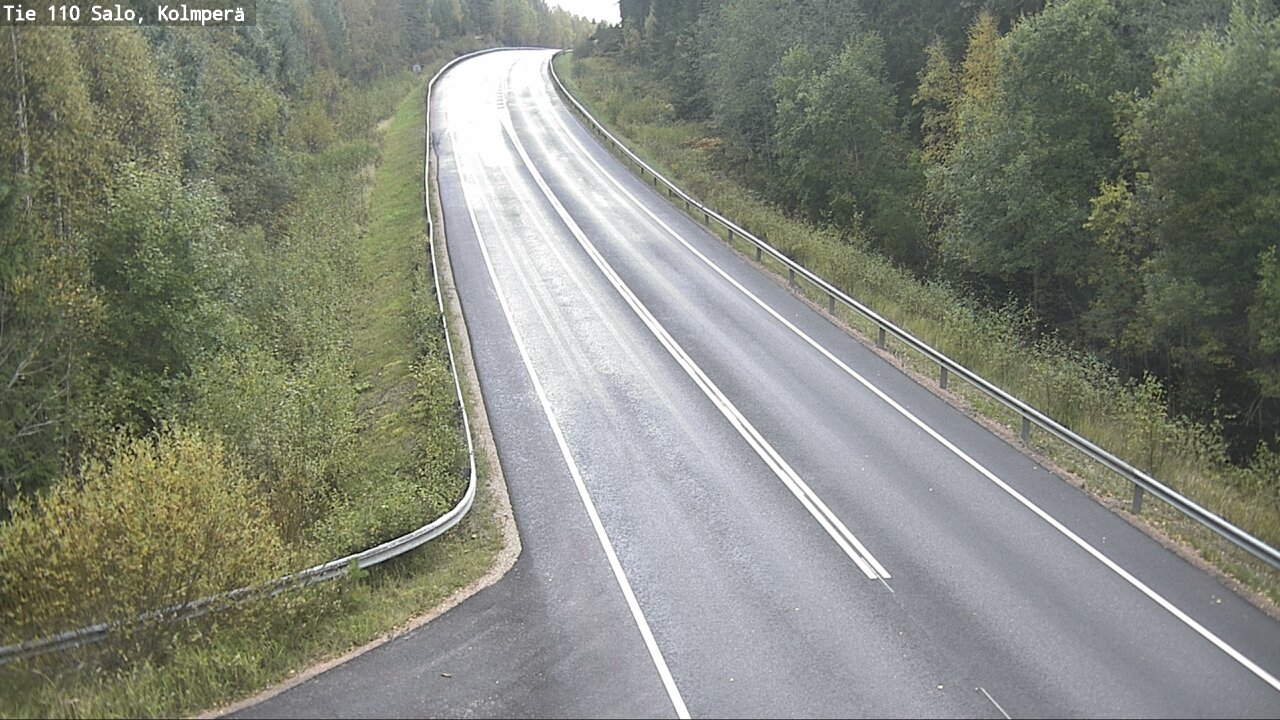 Weather Camera Image Väg 110 Salo, Kolmperä, Salo, Varsinais-Suomi
