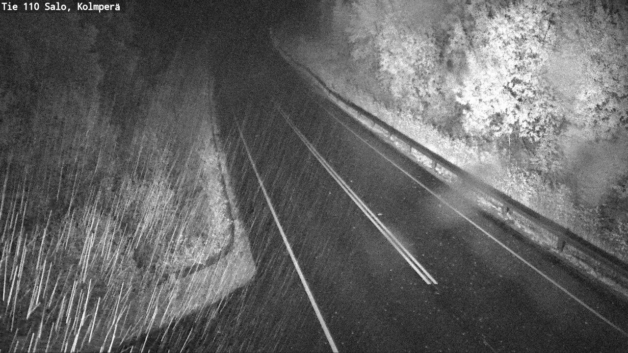 Weather Camera Image Väg 110 Salo, Kolmperä, Salo, Varsinais-Suomi
