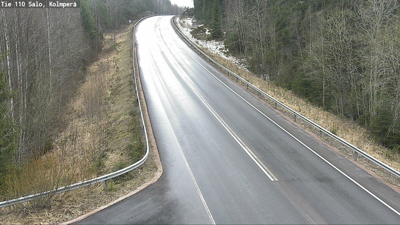 Weather Camera Image Väg 110 Salo, Kolmperä, Salo, Varsinais-Suomi