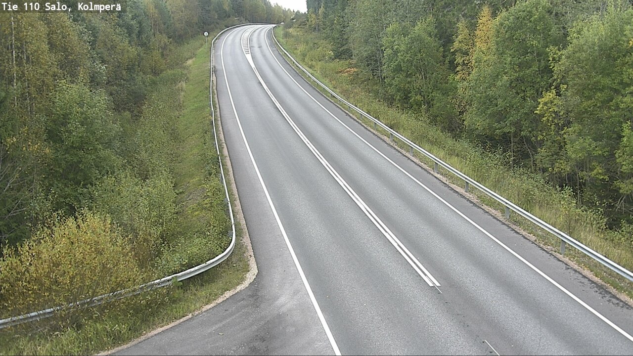 Weather Camera Image Väg 110 Salo, Kolmperä, Salo, Varsinais-Suomi
