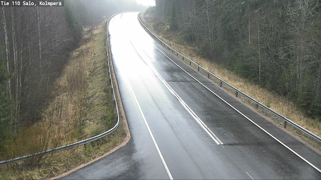 Weather Camera Image Väg 110 Salo, Kolmperä, Salo, Varsinais-Suomi