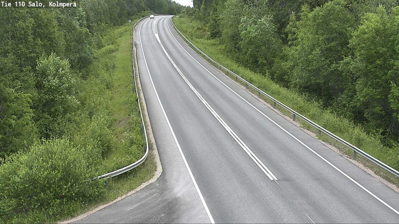 Weather Camera Image Väg 110 Salo, Kolmperä, Salo, Varsinais-Suomi