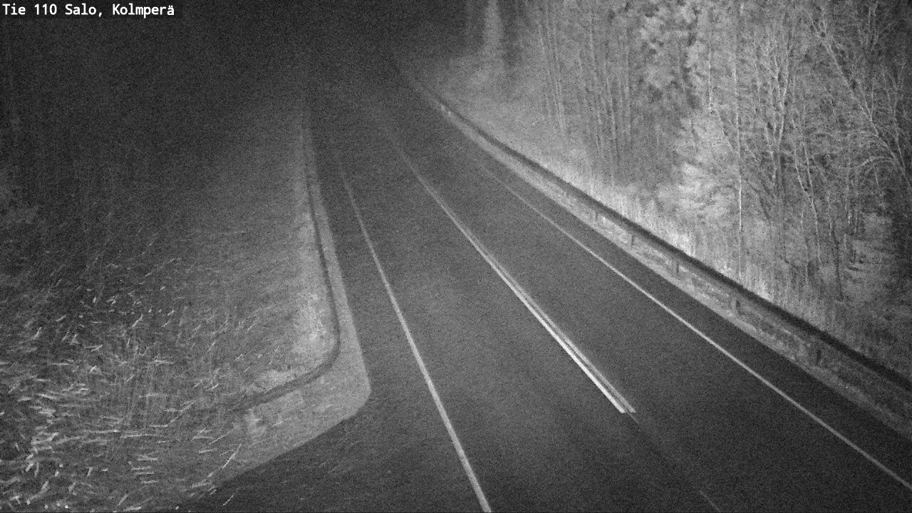 Weather Camera Image Road 110 Salo, Kolmperä, Salo, Varsinais-Suomi