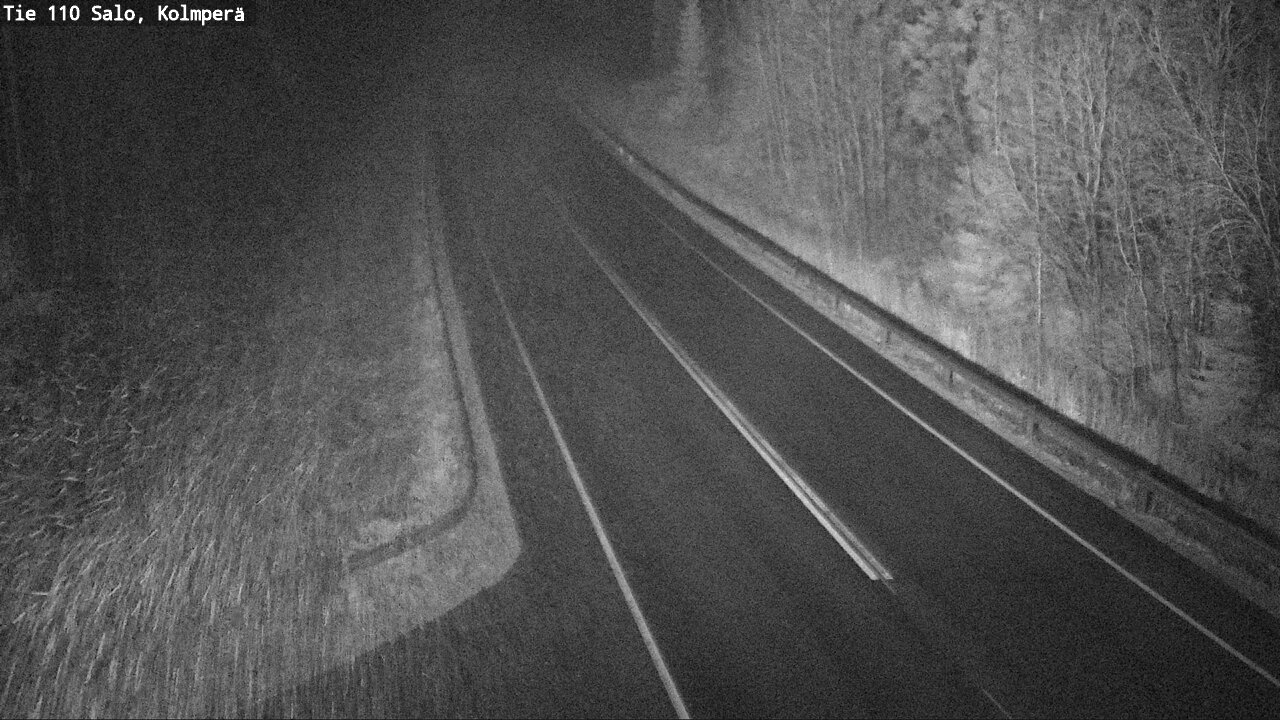 Weather Camera Image Road 110 Salo, Kolmperä, Salo, Varsinais-Suomi