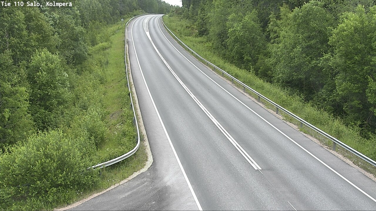 Weather Camera Image Väg 110 Salo, Kolmperä, Salo, Varsinais-Suomi