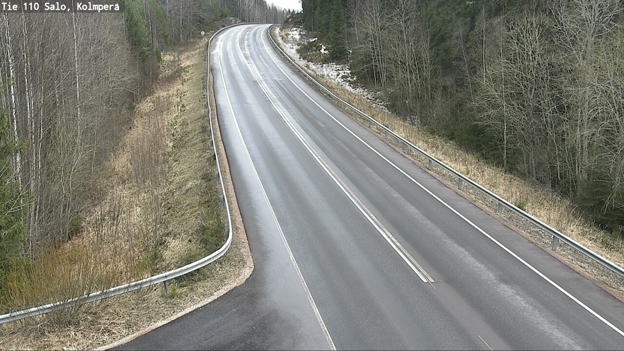 Weather Camera Image Väg 110 Salo, Kolmperä, Salo, Varsinais-Suomi