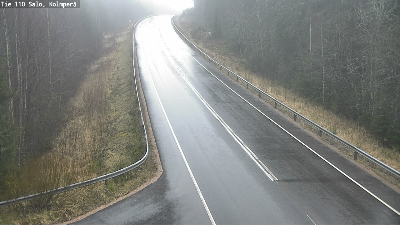 Weather Camera Image Väg 110 Salo, Kolmperä, Salo, Varsinais-Suomi