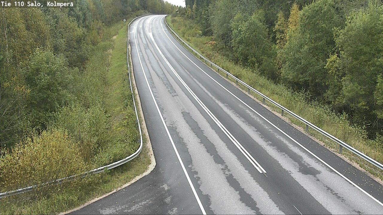 Weather Camera Image Väg 110 Salo, Kolmperä, Salo, Varsinais-Suomi