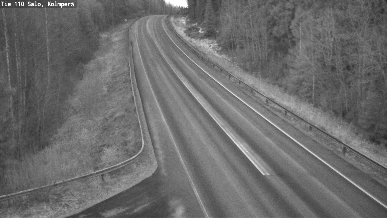 Weather Camera Image Väg 110 Salo, Kolmperä, Salo, Varsinais-Suomi