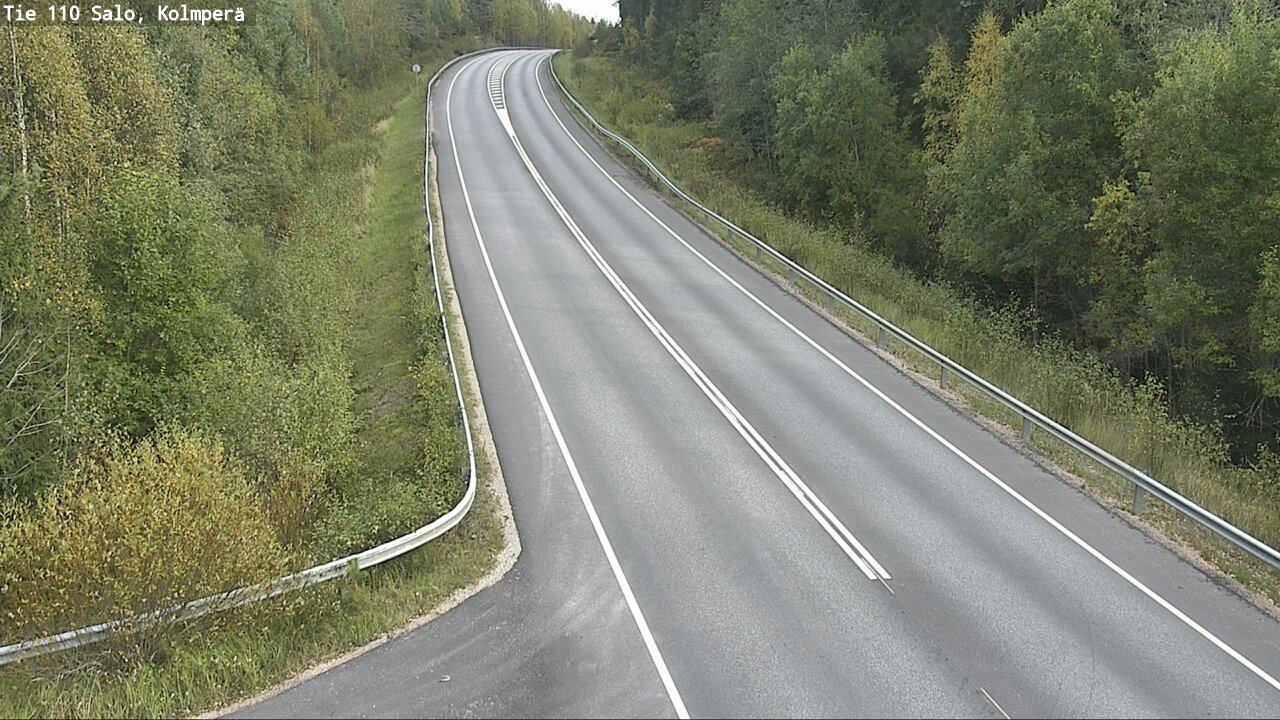 Weather Camera Image Road 110 Salo, Kolmperä, Salo, Varsinais-Suomi