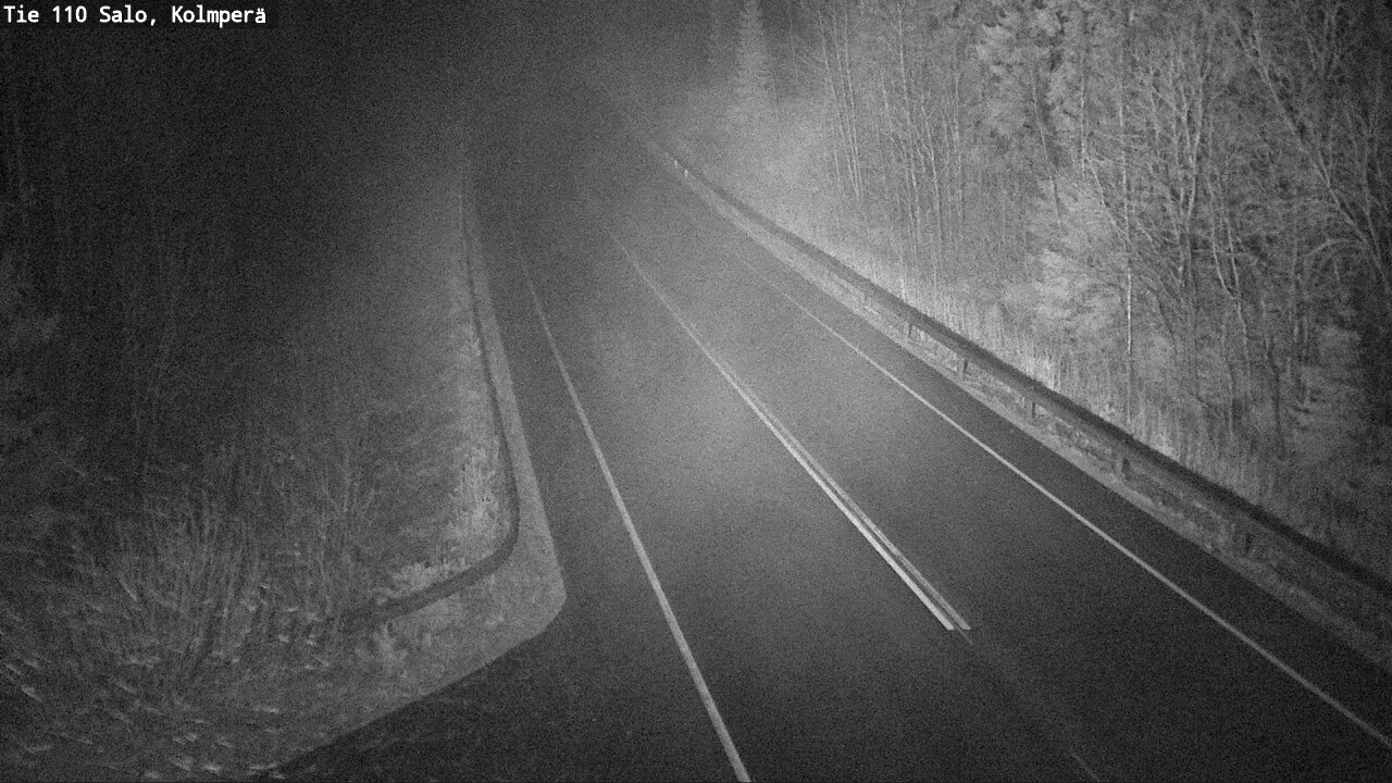Weather Camera Image Road 110 Salo, Kolmperä, Salo, Varsinais-Suomi