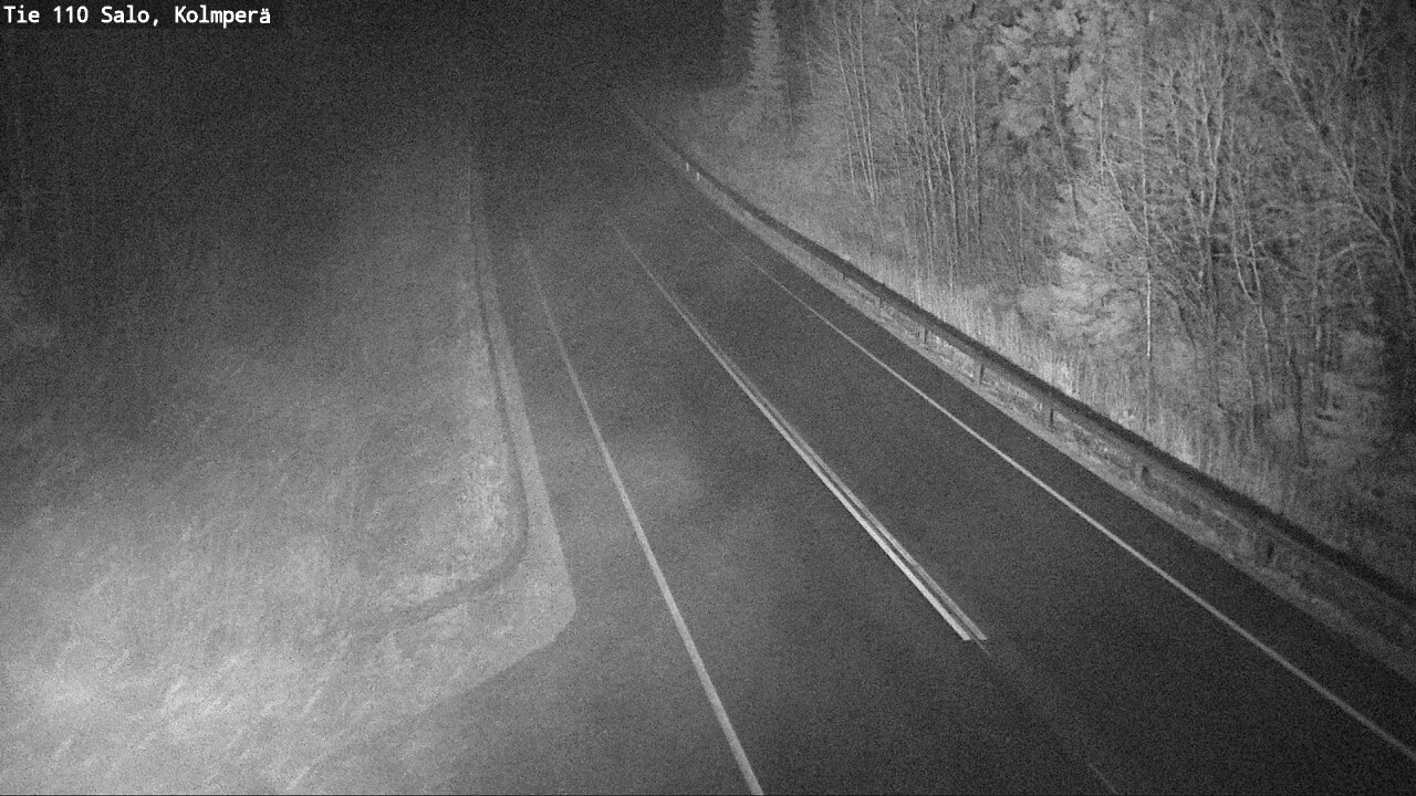 Weather Camera Image Road 110 Salo, Kolmperä, Salo, Varsinais-Suomi