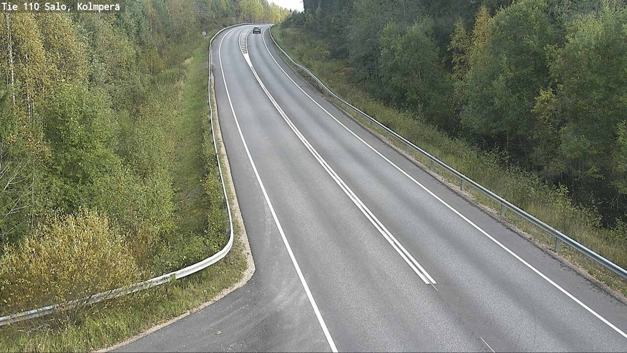 Weather Camera Image Road 110 Salo, Kolmperä, Salo, Varsinais-Suomi