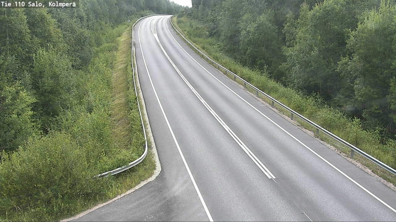 Weather Camera Image Väg 110 Salo, Kolmperä, Salo, Varsinais-Suomi