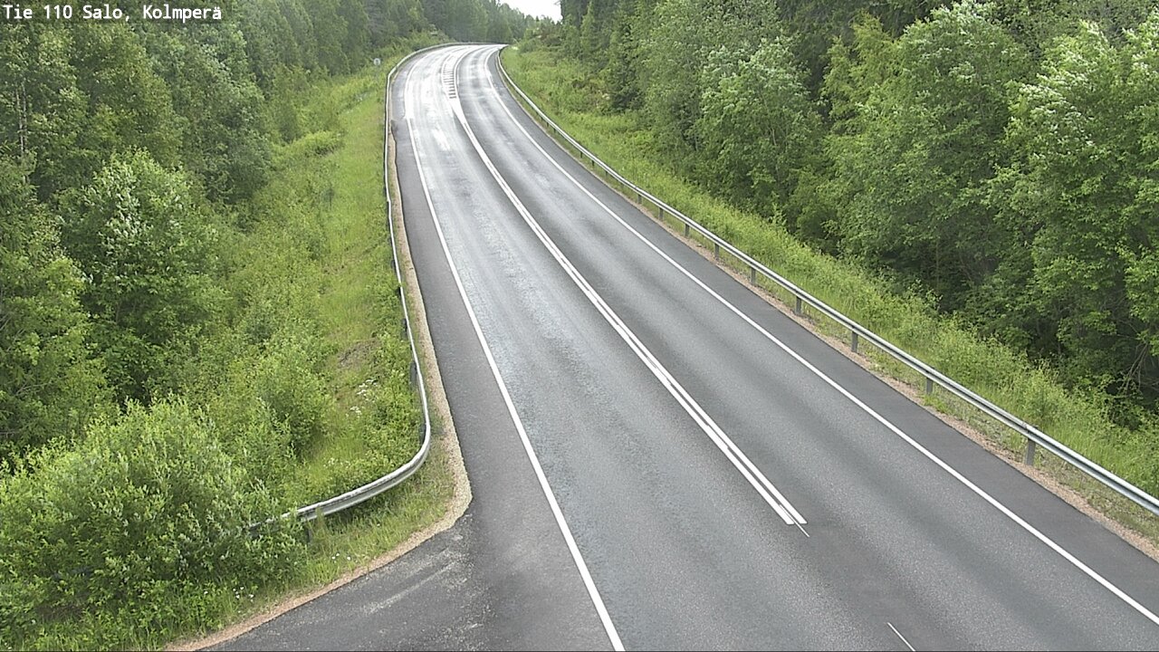 Weather Camera Image Väg 110 Salo, Kolmperä, Salo, Varsinais-Suomi