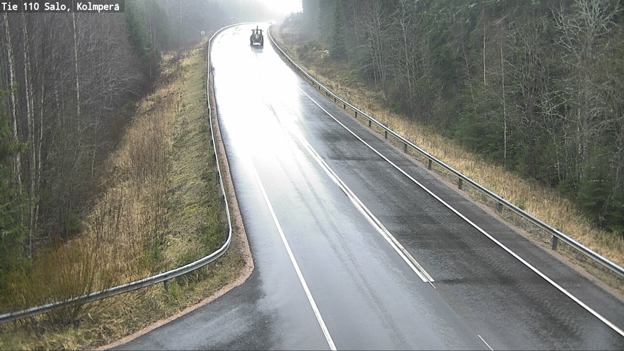 Weather Camera Image Väg 110 Salo, Kolmperä, Salo, Varsinais-Suomi