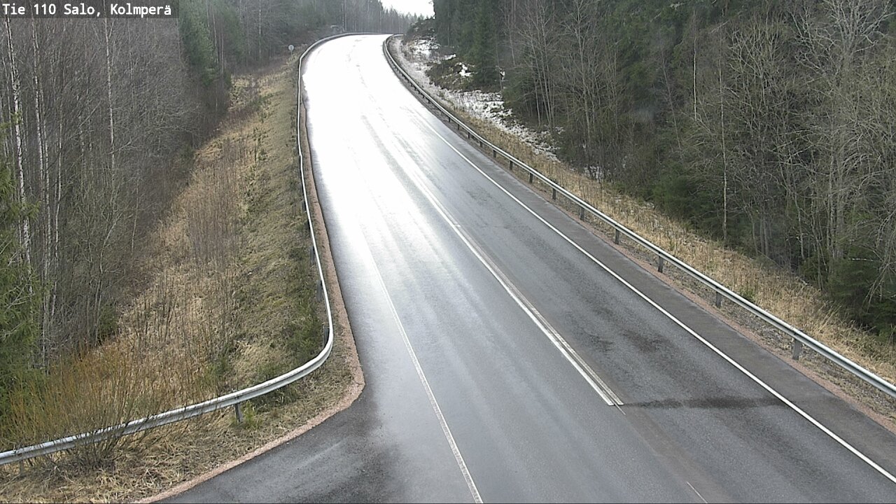 Weather Camera Image Väg 110 Salo, Kolmperä, Salo, Varsinais-Suomi