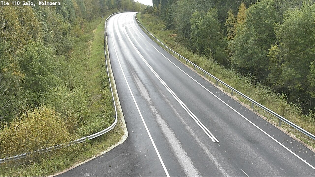 Weather Camera Image Väg 110 Salo, Kolmperä, Salo, Varsinais-Suomi