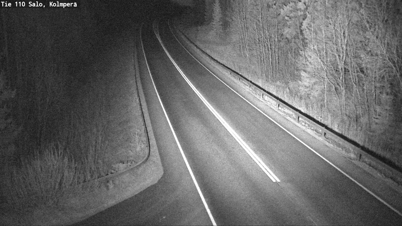 Weather Camera Image Road 110 Salo, Kolmperä, Salo, Varsinais-Suomi
