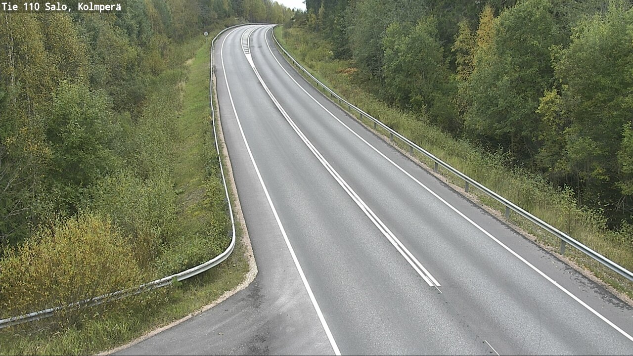 Weather Camera Image Väg 110 Salo, Kolmperä, Salo, Varsinais-Suomi