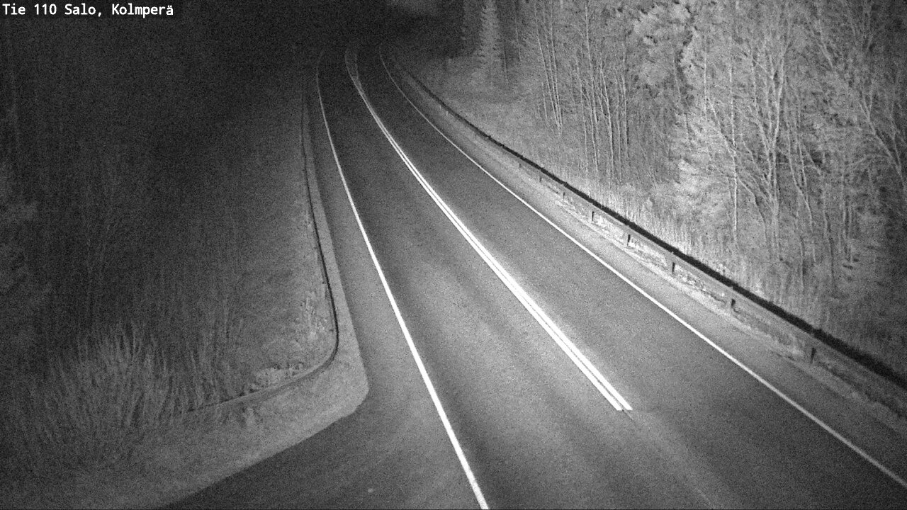 Weather Camera Image Road 110 Salo, Kolmperä, Salo, Varsinais-Suomi