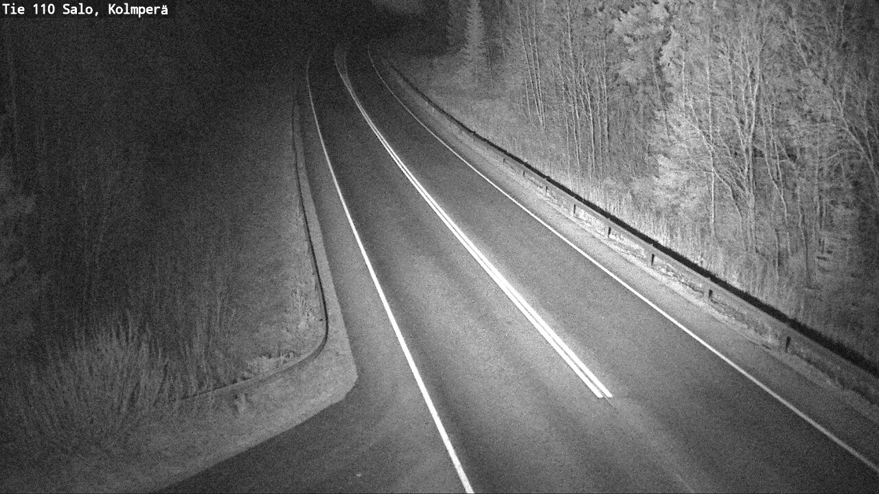 Weather Camera Image Road 110 Salo, Kolmperä, Salo, Varsinais-Suomi